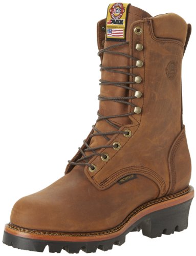 Justin Original Work Boots Men's Jmax Logger Steel TE Steel Want