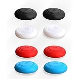 4 Pairs Analog Controller Gamepad Thumb Stick Grips Thumbsticks Joystick Cap Cover for Nintendo Switch NS Controller Joy-Con