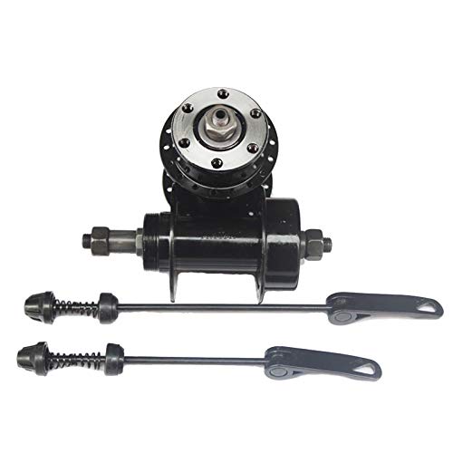 Freefly MTB Quick Release Bicycle Hub, Road Mountain Bike Front & Rear Axle Hollow Shaft Set