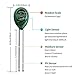 Soil pH Meter, 3-in-1 Soil Test Kits pH Moisture Meter Plant Water Light Tester for Plant Vegetables Care, Great for Garden, Lawn, Farm, Herbs & Gardening Tools, Indoor/Outdoors Plant Care (1 PACK)thumb 1