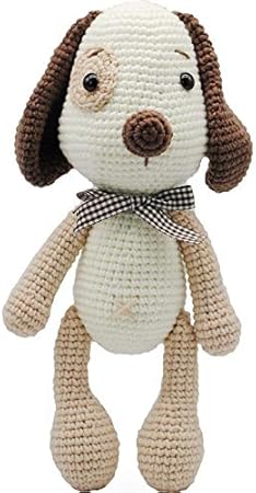 Amazon ぬいぐるみ 30cm素敵な手作りの犬の人形のかぎ針編みのおもちゃのギフト ウールニット人形の最高の誕生日プレゼント おもちゃ おもちゃ
