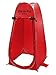 GigaTent Pop Up Pod Changing Room Privacy Tent – Instant Portable Outdoor Shower Tent, Camp Toilet, Rain Shelter for Camping & Beach – Lightweight & Sturdy, Easy Set Up, Foldable (Red)