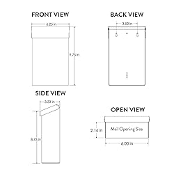 Architectural Mailboxes Modern Heritage™ Vertical