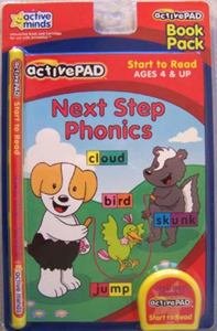 Active Pad Next Step Phonics Interactive Book and Cartridge