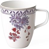 Villeroy & Boch Artesano Provencal Lavender Mug, 12.75 oz, Premium Porcelain, White/Multicolored