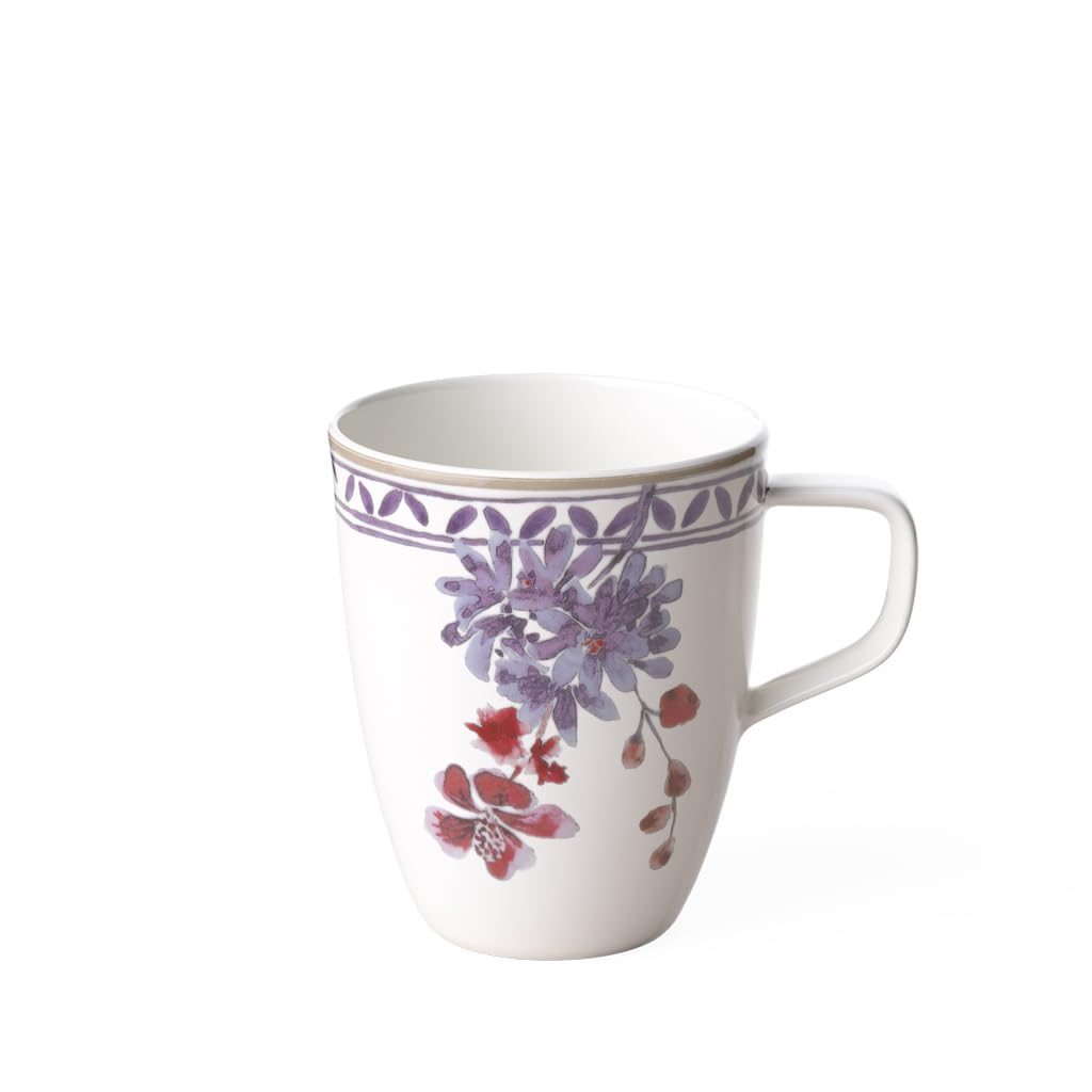 Villeroy & Boch Artesano Provencal & Lavender Mug, Porcelain, Floral, 1 Piece