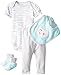 BON BEBE Baby-Girls Newborn 4 Piece Pant Set