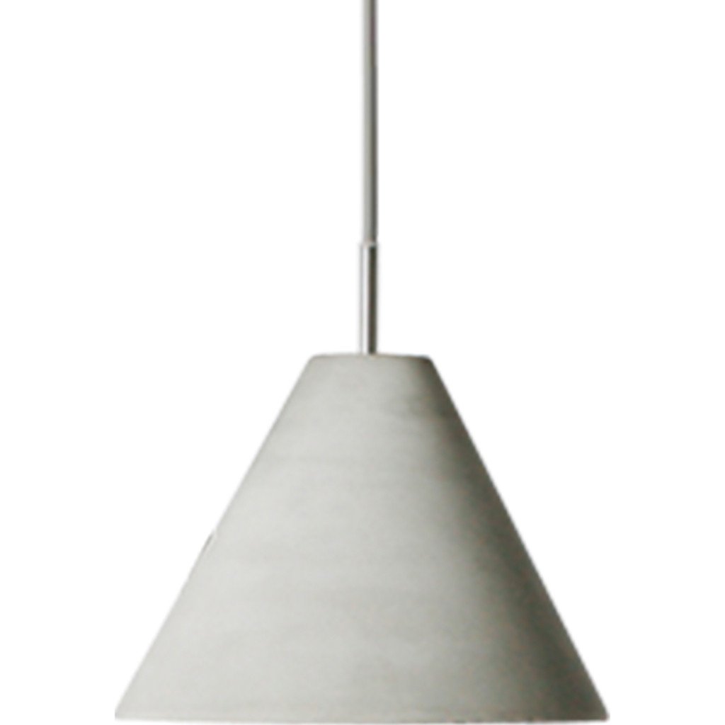 Seed Design Castle Cone Pendant Lamp - Concrete