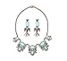 LA JOLIE MUSE Choker Necklace Jewelry, Gold-toned Mint Retro Style for Party, Gift for her
