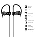Bluetooth Headphones, ACEPOW Metal Wireless Sports Earphones IPX7 Sweat proof V4.1 APT-X Stereo Noise Isolating Earbuds with Mic for Gym Workout 8 Hour Battery Headsets,Premium Bass Sound (black)