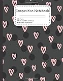 Composition Notebook: Trendy Composition notebook designed and printed on verry high quality and low price . 100 ruled sheets with a standard size ... for study or as a journal or taking notes.