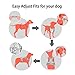 Lifepul Front Clip No Pull Dog Vest Harness - Dog Body Padded Reflective Vest with Handle - Oxford Material Vest for Dogs Comfort Control for Small Medium Large Dogs in Training &Walking