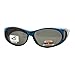 OTG Fit Over Glasses Oval Polarized Lens Sunglasses 100% UV Protection Blue
