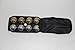 BuyBocceBalls Listing - 73mm Metal Bocce/Petanque Set with 8 Silver Balls and Black Bag - Single