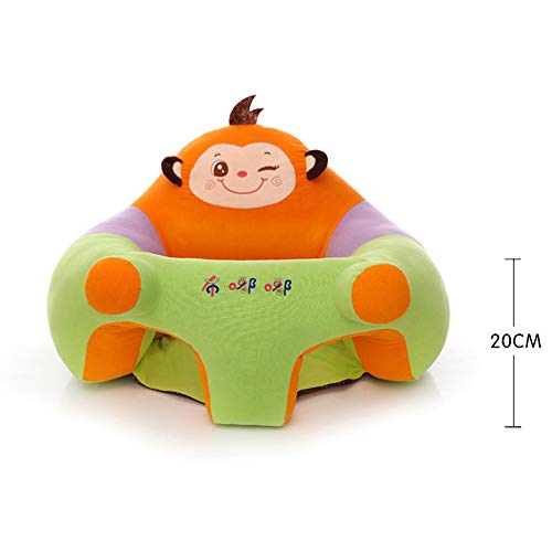 image for Alapaste Baby Support Seat Sofa Safe Plush Soft Animal Shaped Baby Lea