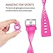 Wepro Replacement Bands Compatible with Fitbit Versa SmartWatch, Versa 2 and Versa Lite SE Sports Watch Band for Women Men, Small, Rose Pink