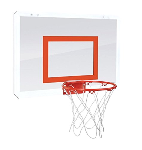 Pro Style Basketball Hoop with Break-Away Rim and Shatter-Free Backboard