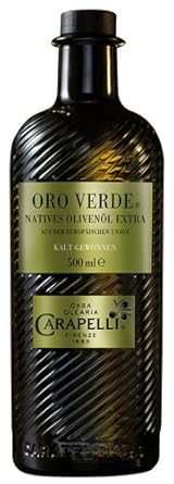 2x Carapelli - Oro Verde Natives Olivenöl Extra - 500ml