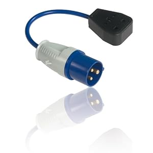 Amazon.com: 16A 3 Pin Plug to 13A UK Socket Adapter for
