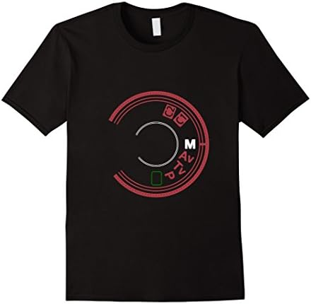 Mens Shoot Manual Photographer's T-shirt Photography Lover Gift XL Black