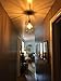 YOBO Lighting Vintage Oil Rubbed Bronze Polygon Wire Pendant Light Art Deco
