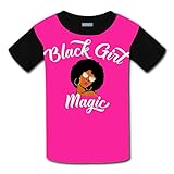 SXER Boys Girls 3D Printed Black Girl Magic Short