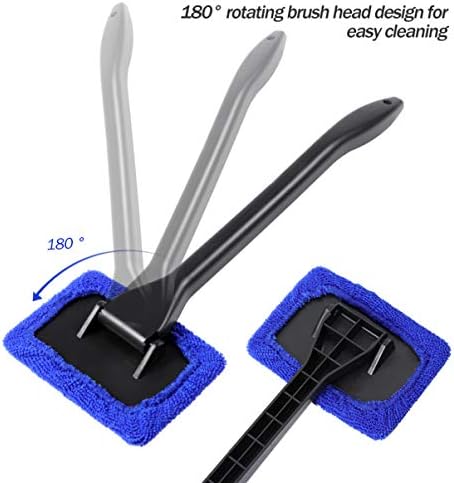 Vorcool 2本 車用 ワイパー ガラスワイパー 窓掃除 ガラス掃除 水切りワイパー 車用 浴室 家庭用 水垢 結露取り用 ブルー B07qv3rnwm 799円 大人気 New Arrival 最安値挑戦 年中無休 高品質 通販