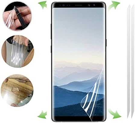 TeKKno® 2x FULL COVERAGE Reinforced Anti-Shock TPU Clear LCD Screen Protector Guard Covers for Samsung Galaxy Note 9 (Case Friendly)