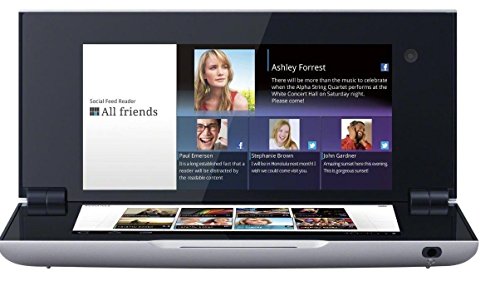 Sony P SGPT211 Unlocked GSM (3G + Wi-Fi) Android Tablet PC - w/Dual 5.5-Inch Displays - Black (Certified Refurbished)