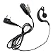 Zeadio G Shape Earpiece Headset PTT for 2 PIN Kenwood Baofeng Puxing Quansheng Weierwei Wouxun Radio Tk-360g Tk-360 Tk-370 Tk-370g Tk-372g Tk-372 Tk-373g Tk-373 Tk-378g Tk388g Lt-2188 Lt-2260 Lt-2268 Lt-2288 Lt-3107 Lt-3188 Lt-3260 Lt-3268 Lt-3688 Lt-6188 Lt-6288 Etc.