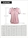Tunics for Women,Laksmi Women's Casual Simply Loose Fit Party T-shirt Blouse,XX-Large Wine