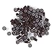 2500PCS Professional Silicone Hole Lined Micro Rings Tubes Links Beads Linkies Hair Extension Beads, 5mm/0.2