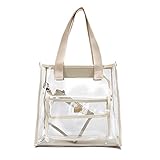 Clear Bag Set Tote and Pouch Combo - 12