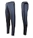 Galaxy by Harvic Mens Athletic Soccer Training Sweat Track Pants,Charcoal/Black,Small