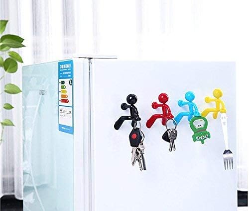 WayMore Plastic Magnets (2.7 x 3.1 x 2.3 inch, Multicolour)