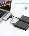 USB Type C Hub, YZPGBT 5 in 1 USB-C Adapter with Type C Power Delivery, SD/Micro SD Card Readers, USB 3.0 Port, USB 2.0 Port, Aluminum Multi-Port Adapter for MacBook Pro and Other Type C Laptops-Gray