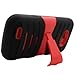 AIMO Rugged Wave Armor Case w/ Built-in Kickstand for ZTE Reef N810 [Virgin Mobile]