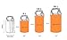 Montem Waterproof Bag / Roll Top Dry Bag, 20L - Orange