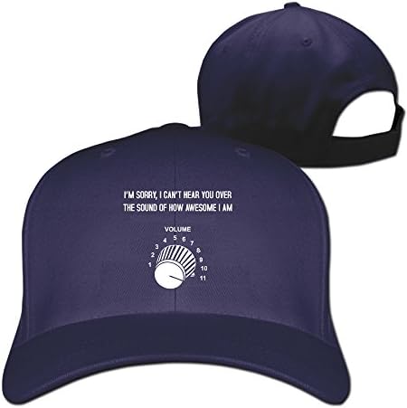Awesome Goes To 11 Funny Unisex Adjustable Baseball Hat Fashion Cap