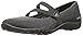Skechers Sport Women's Breathe Easy Lucky Lady Mary Jane Flat,Charcoal Knit Mesh/Gray Trim,8.5 M US