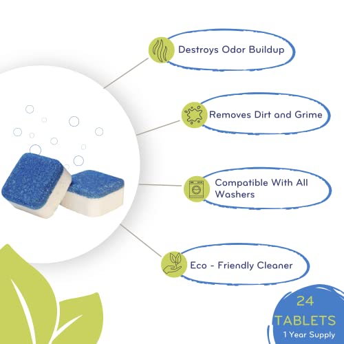 EcoGals Eco Swirlz Washing Machine Cleaner, 24 Count Pricepulse