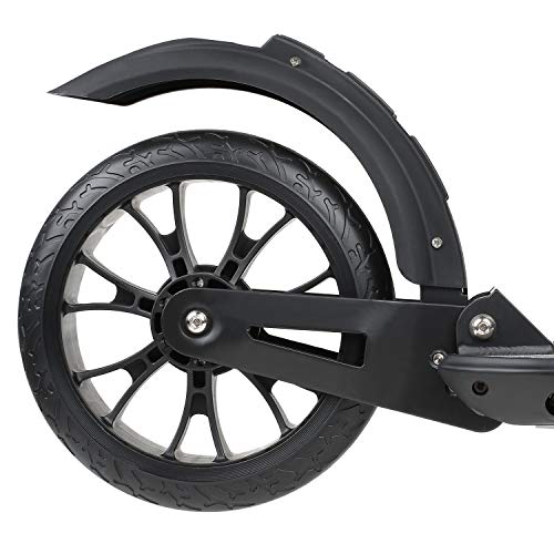 VOKUL Foldable Kick Scooters for Adults/Teens/Kids; One-Second Easy Folding Mechanism, Adjustable Handlebars Range from 90-105cm; Shock Absorption System, Up to 220lbs - Thumbnail 3