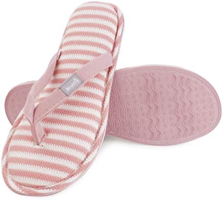 Magtoe Women's Memory Foam Spa Thong Ladies Home Slippers