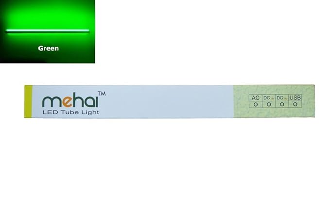 Mehai T5 5W Led Tube Light 1 Feet (Green Color)