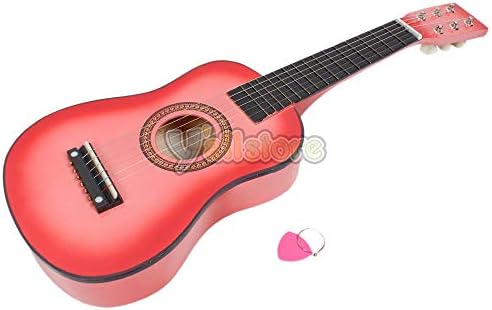 Youth Red Electric Guitar - 6 Colors Color Beige Size Long 96cm Baiying Acoustic Guitar Classical Guitar Beginner Fingerstyle 41 Inch