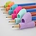FTXJ 1Set Handwriting Claw Aid Grip Pencils Pen Holder for Kids Kindergarten Students (3PCS A)