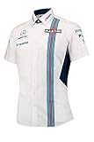 Williams Martini Formula 1 Racing Men's 2017 Team Short Sleeve Shirt (XL)