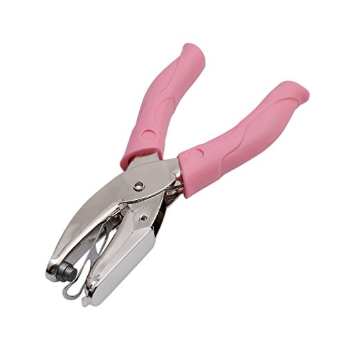 OrliverHL Stainless Steel 1-Hole Puncher Single Hole Punch for Belt, Leathercraft, Paper, Scrapbooking,Large Hole