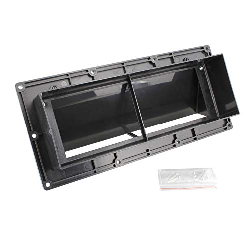 Dumble RV Range Vent Cover Exterior Vent with Locking Damper and Screws