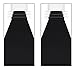 Beistle 2-Piece Carpet Runner in Black, Classic Party Decorations, Elegant Party Decor for Birthday, Award Night, Formal Event, 24